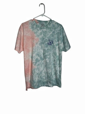 Vans Classic Fit Tell A Friend About Vans T-Shirt Tie-Dye Short Sleeve Tee Size